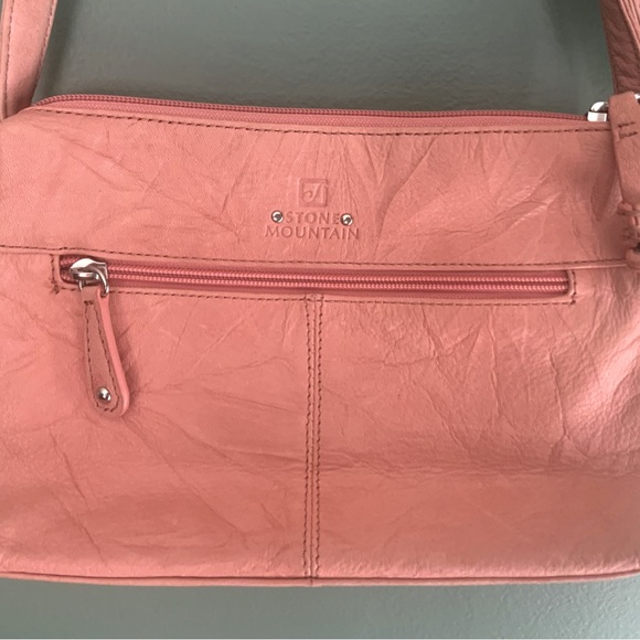 Stone Mountain Crinkle Leather Handbag - Picture 2 of 6